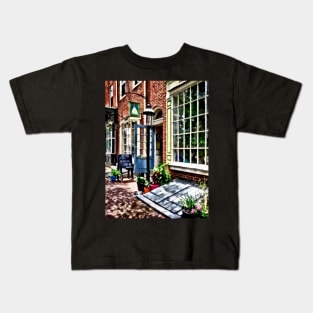 Philadelphia PA Coffeehouse Kids T-Shirt